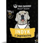 Karma dla psa PAKA ZWIERZAKA indyk z jagnięciną 400g