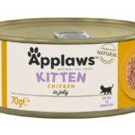 Karma dla kota APPLAWS kitten kurczak 70g