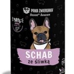 Karma dla psa PAKA ZWIERZAKA schab ze śliwką 400g