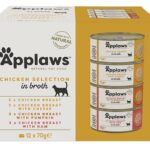 Karma dla kota APPLAWS kurczak pack 12x70g