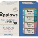 Karma dla kota APPLAWS ryba pack 12x70g