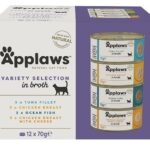 Karma dla kota APPLAWS mix pack 12x70g