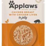 Karma dla kota APPLAWS kurczak wątróbka 70g
