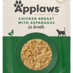 Karma dla kota APPLAWS kurczak szparagi 70g