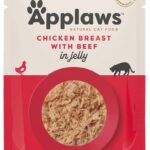 Karma dla kota APPLAWS kurczak wołowina 70g