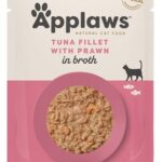 Karma dla kota APPLAWS tuńczyk krewetki 70g