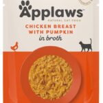 Karma dla kota APPLAWS kurczak dynia 70g