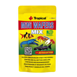 Pokarm dla ryb TROPICAL mini wafers mix 18g
