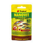 Pokarm dla ryb TROPICAL nanovit granulat 10g