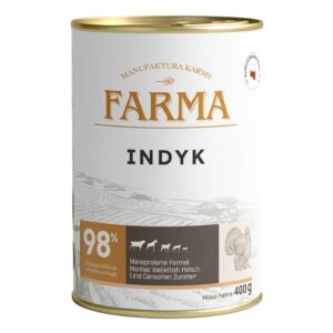 Karma dla psa FARMA indyk 400g