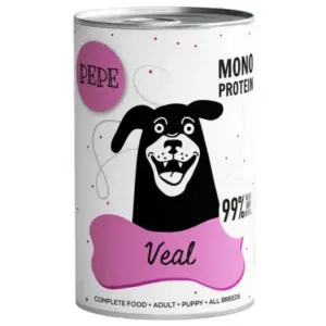 Karma dla psa PEPE cielęcina 400g