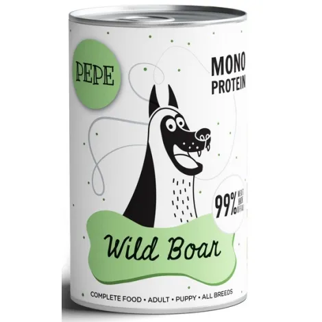 Karma dla psa PEPE dzik 400g