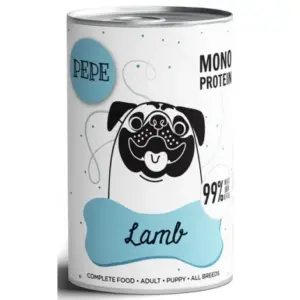 Karma dla psa PEPE jagnięcina 400g