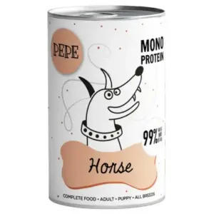 Karma dla psa PEPE konina 400g