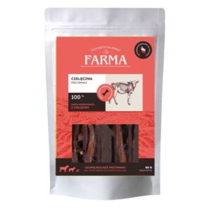 Przysmaki dla psa FARMA paski cielęcina 80g