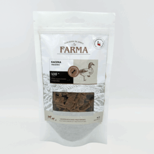 Przysmaki dla psa FARMA treserki kaczka 80g