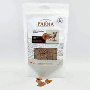 Przysmaki dla psa FARMA treserki wieprzowina 80g