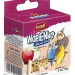 Suplement dla ptaków VITAPOL kostka wapienna jabłko