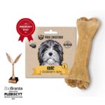 Przysmaki dla psa PAKA ZWIERZAKA kość z kozą L 13,5cm