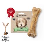 Przysmaki dla psa PAKA ZWIERZAKA kość ze strusiem L 13,5cm