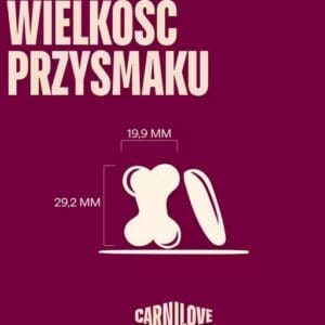 Przysmaki dla psa CARNILOVE Crunchy Snack jagnięcina 200g