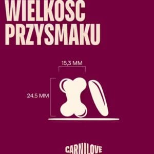 Przysmaki dla psa CARNILOVE Crunchy Snack struś 200g