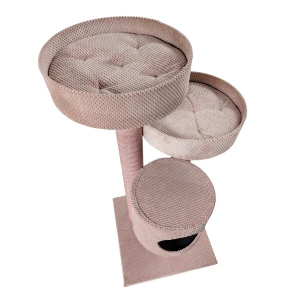 Drapak dla kota MAKSPOL nr 28 poduszki gratis różne kolory 55x55x118cm