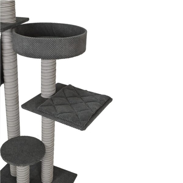 Drapak dla kota MAKSPOL nr 37 ekskuzywny różne kolory 55x55x165cm