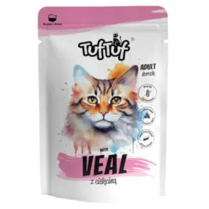 Karma dla kota BULT tuf tuf cielęcina 300g