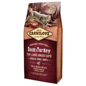 Karma dla kota CARNILOVE kaczka indyk 6kg