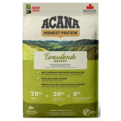 Karma dla psa ACANA Highest Protein Grasslands 6kg