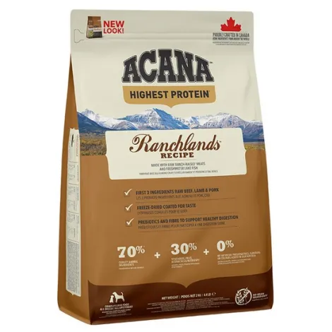 Karma dla psa ACANA Highest Protein Ranchlands 2kg