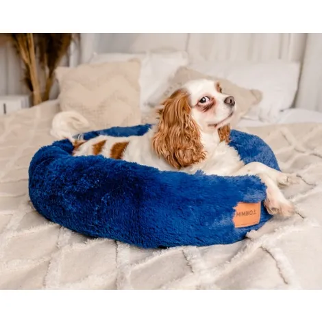 Legowisko Shaggy MIMIKO L chabrowe okrągłe 60cm