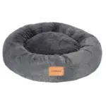 Legowisko Shaggy MIMIKO L grafitowe okrągłe 60cm