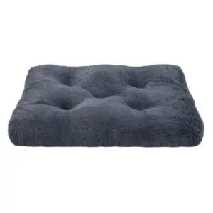 Legowisko Shaggy MIMIKO L prostokątne grafitowe 65x45cm