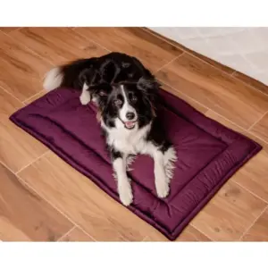 Mata MIMIKO L velvet fioletowy 100x70cm