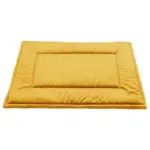 Mata MIMIKO M velvet żółty 70x50cm