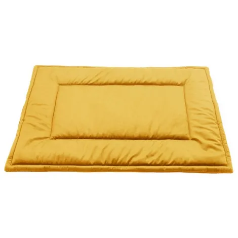 Mata MIMIKO M velvet żółty 70x50cm