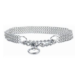 Obroża dla psa CHABA metalowa potrójna 3mm-50cm