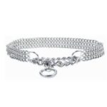 Obroża dla psa CHABA metalowa potrójna 3mm-55cm