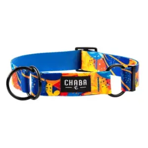 Obroża dla psa CHABA półzacisk story L AUSSIE 3cm-36-60cm