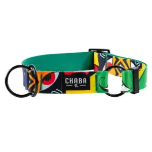 Obroża dla psa CHABA półzacisk story M JUMBO 2.5cm-26-50cm