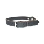 Obroża dla psa CHABA skórzana 14mm-40cm brązowa