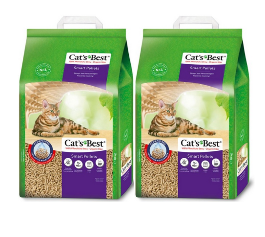 Pakiet żwirek CAT'S Best Smart Pellets 2x10 kg