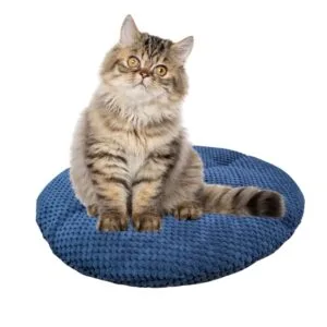 Poduszka dla kota okrągła MAKSPOL różne kolory 35-40x5cm