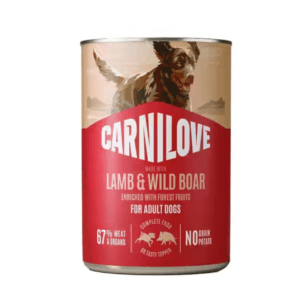 Karma dla psa CARNILOVE jagnięcina dzik 400g