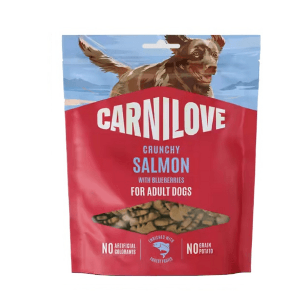 Przysmaki dla psa CARNILOVE Crunchy Snack łosoś 200g