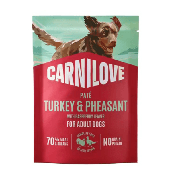 Karma dla psa CARNILOVE indyk bażant 300g