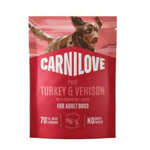 Karma dla psa CARNILOVE indyk dziczyzna 300g