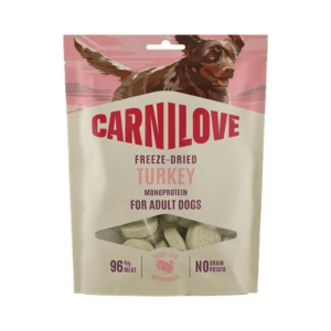 Przysmaki dla psa CARNILOVE Freeze Dried monoprotein indyk 60g